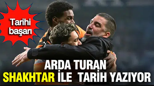 Arda Turan tarih yazıyor: Shakhtar Konferans Ligi'nde çeyrek finalde