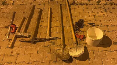 Harran’da izinsiz kazı yapan 5 şüpheli yakalandı