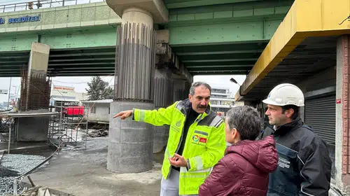 İBB, M1A Viyadüklerini Güçlendirmek İçin Çalışmalarına Başladı