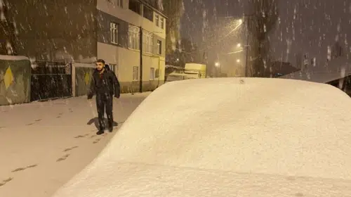 Kışın Şiddeti Hissedildi: Kar Kalınlığı 15 Santimetreyi Geçti!
