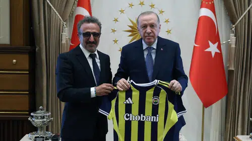 Cumhurbaşkanı Erdoğan, İş İnsanı Hamdi Ulukaya ile Bir Araya Geldi!