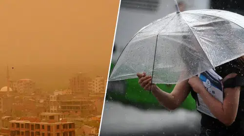 Ege Bölgesi'nde toz taşınımı ve yağmur geçişleri etkili oluyor: Sıcaklık artışları kapıda mı?