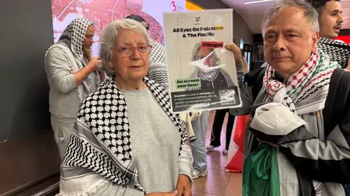 77 yıllık hayatında böyle bir vahşet görmedi: İsrail ablukasından dönen aktivistin isyanı