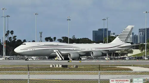 Katar'dan gelen dev hediye gökyüzüne çıkıyor: Trump'ın yeni sarayı Air Force One oluyor