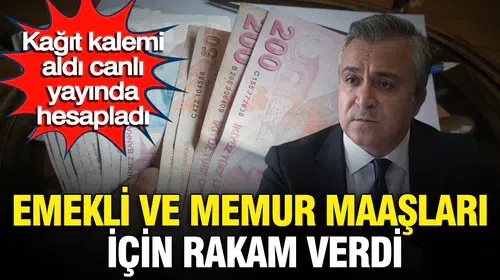 Emekliler için Temmuz zammı belirsizliğini korurken Özgür Erdursun'dan çarpıcı rakamlar: Gerçekleşmesi gereken 46 bin TL