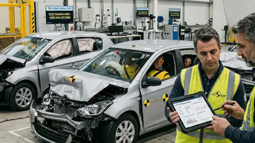 Otomobil dünyasında şok gelişme: Toyota'nın çok satan modeli çarpışma testlerinde sınıfta kaldı