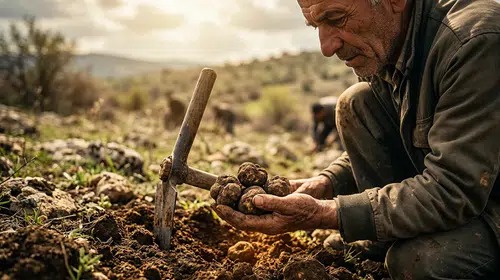 Doğanın Gizli Hazinesi Toprak Altından Çıkıyor: Kilosu Küçük Bir Servet Ediyor