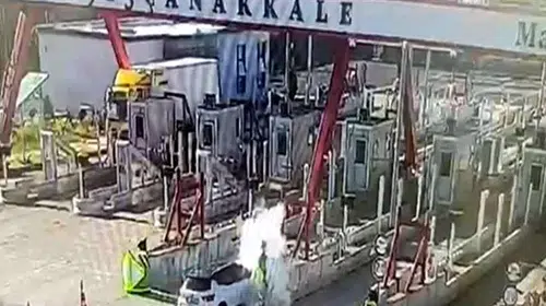 Çanakkale Otoyolu'nda acı son: Gişe kazasında hayatını kaybetti