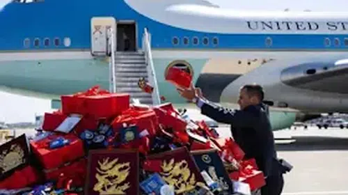 Çin ziyaretinden sonra Trump'ın güvenlik kararı: Hediyelere imha emri çıktı