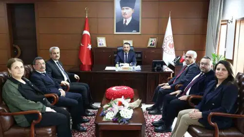 Vali Hacıbektaşoğlu’ndan SGK teşkilatına tam destek: Sosyal güvenlik vurgusu