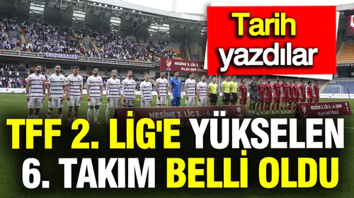 52 Orduspor’da büyük coşku: Finalde geri dönüp 2. Lig biletini kaptılar