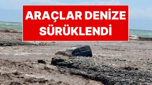 Doğa felaketi üç şehri vurdu: Araçlar sular altında kaldı, yollar kapandı