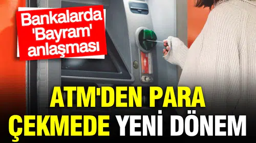 Bayram öncesi cüzdanlar rahatlayacak: Bankalardan ATM çekim limitlerinde dev güncelleme