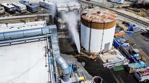 California'da kabus dolu saatler: Patlama riski taşıyan tank bölgeyi boşalttırdı