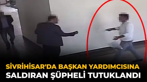 Belediye koridorlarında dehşet anları: Başkan yardımcısına saldırı düzenleyen şahıs demir parmaklıklar ardında