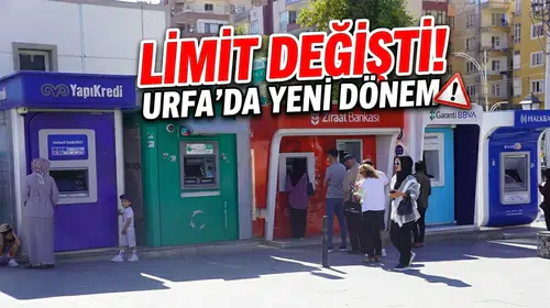 Bayram harçlığı ve kurban alışverişi telaşı Şanlıurfa’yı sardı: ATM başında mağdur olmamak için bu detaylara dikkat edin