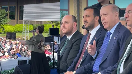 Haliç'te Fetih Coşkusu: Erdoğan'dan "Türkler Geliyor" şarkısına eşlik