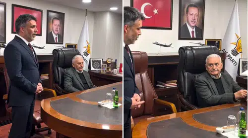 Erzincan'da dikkat çeken anlar: Binali Yıldırım'ı dinlerken yüzünde hiçbir ifade değişmedi
