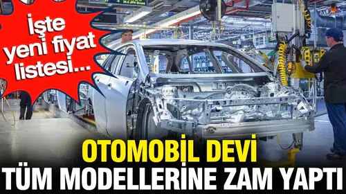 Otomobil piyasasında Mayıs ayı hareketliliği: Volkswagen'den tüm modellere kapsamlı fiyat güncellemesi