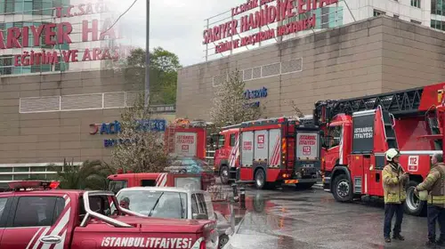 Sarıyer'de paniğe neden olan yangın kontrol altına alındı