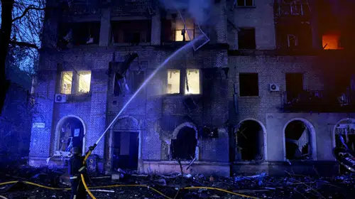 Gökyüzünden ölüm yağdı: Ukrayna tarihin en yoğun hava saldırılarından biriyle sarsıldı