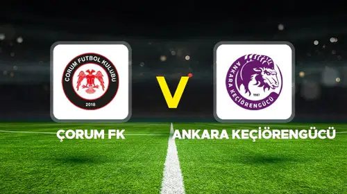 Süper Lig hayali için kritik randevu: Çorum FK'da hedef mutlak galibiyet