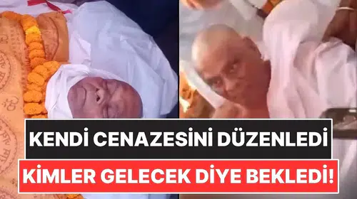 Ölüm provasıyla herkesi şoke etti: Köy meydanında dirilince olanlar oldu