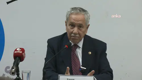 Arınç'tan Ankara'da sert çıkış: "3 milyon terörist iddiası akıl dışı"