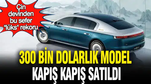 Otomotiv dünyasında güç dengeleri değişiyor: Huawei ve JAC’ın 300 bin dolarlık sedanı zirveye oynuyor