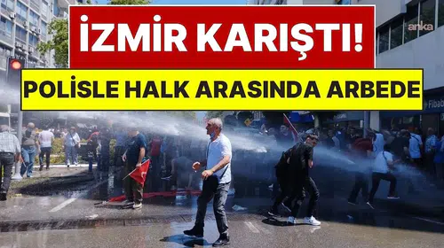 İzmir'de Meydan Krizi: Valilikten Miting İznine Ret, Polis Müdahalesi Gerilimi Tırmandırdı