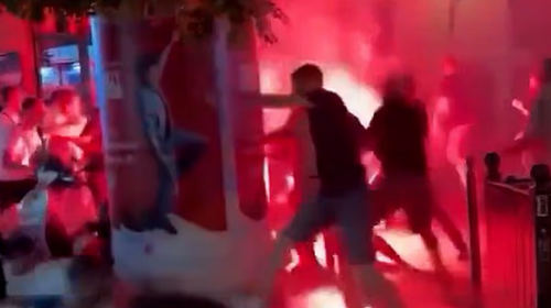 Şampiyonlar Ligi finali öncesi Budapeşte'de kaos: Holiganlar şehri birbirine kattı