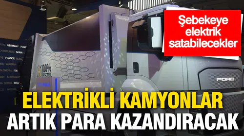 Elektrikli kamyonlar garajda yatmayacak: Bataryaları nakde dönüşüyor