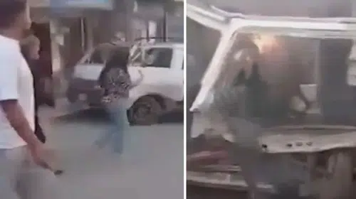 Şam sokaklarında korku dolu anlar: Yolcu otobüsünde esrarengiz patlama