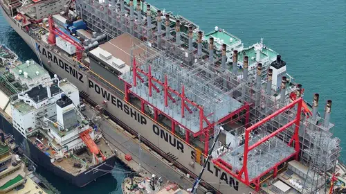Enerji krizine karşı denizden gelen çözüm: Powership teknolojisi devrede