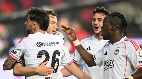 Kartal Gaziantep’te hata yapmadı: Beşiktaş deplasmanda üç puanı iki golle aldı