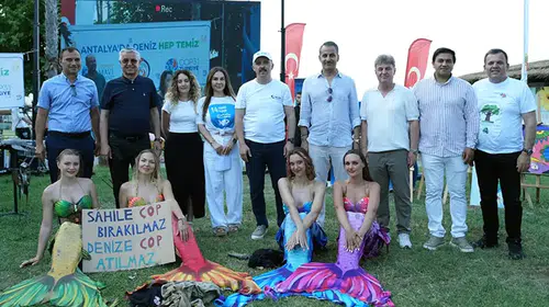 Kemer kıyılarında deniz ekosistemi için sıra dışı çevre seferberliği