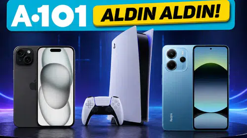 A101 market raflarında teknoloji ürünleri dönemi başladı