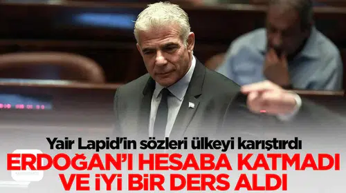 Lapid'den Netanyahu yönetimine dış politika eleştirisi