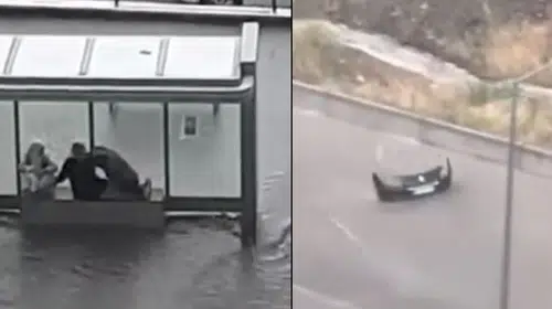 Ankara'da şiddetli sağanak kent trafiğini durma noktasına getirdi