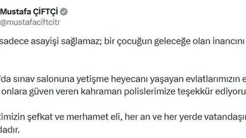 Hatay Emniyeti sınav stresi yaşayan gençlerin yardımına koştu