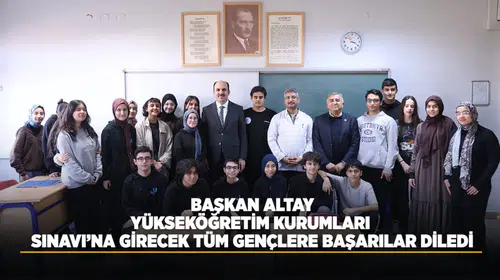 Konya genelinde üniversite sınavı heyecanı başladı