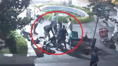 İnegöl caddelerinde sipariş tartışması şiddete dönüştü