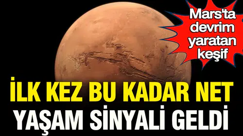 Mars yüzeyinde organik molekül izlerine rastlandı