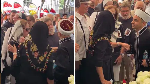 Zühal Yorgancıoğlu'nun cenaze töreninde saf tutma krizi yaşandı