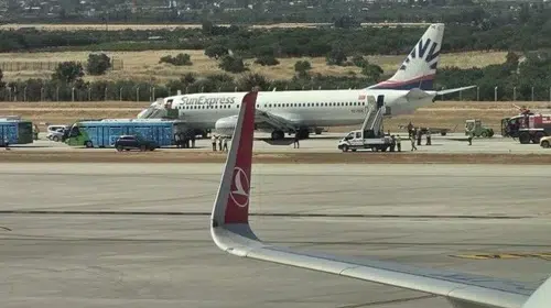 Gaziantep Havalimanı uçuş trafiğine teknik arıza engeli