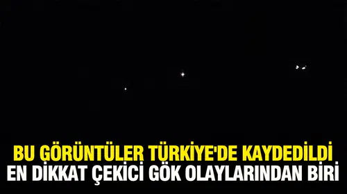 Van semalarında nadir görülen gökyüzü buluşması