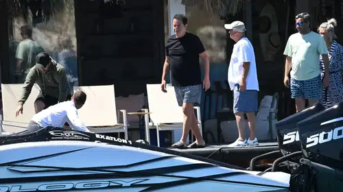 Bodrum koylarında sürpriz buluşma: Acun Ilıcalı rotayı Fatih Terim’in evine çevirdi