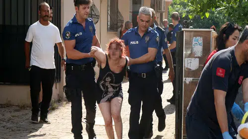 Antalya Kepezde apartman dairesinde yangın paniği