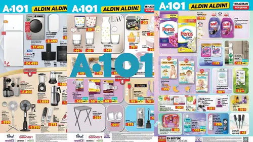 A101 11 Haziran Kataloğu Yayınlandı