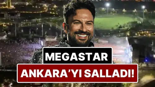 Ankara'da Sağanak Altında Megastar Rüzgarı